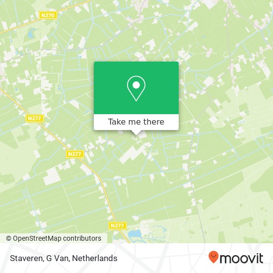 Staveren, G Van map
