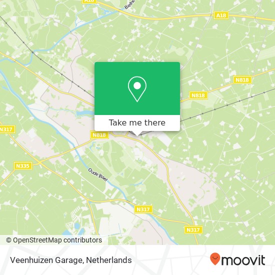 Veenhuizen Garage map