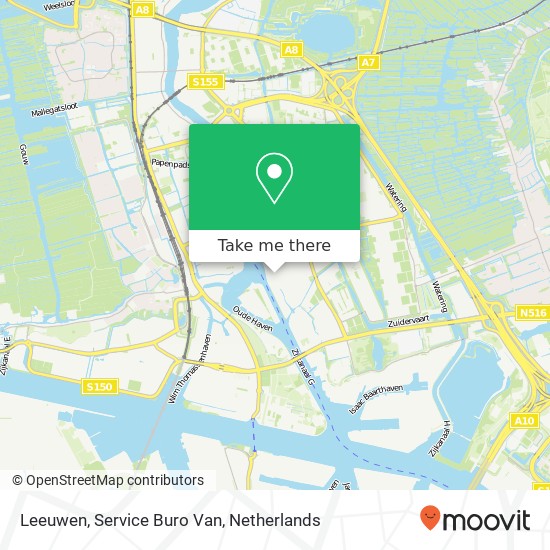 Leeuwen, Service Buro Van map