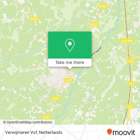 Verwijmeren Vof map