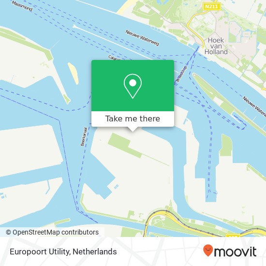 Europoort Utility map