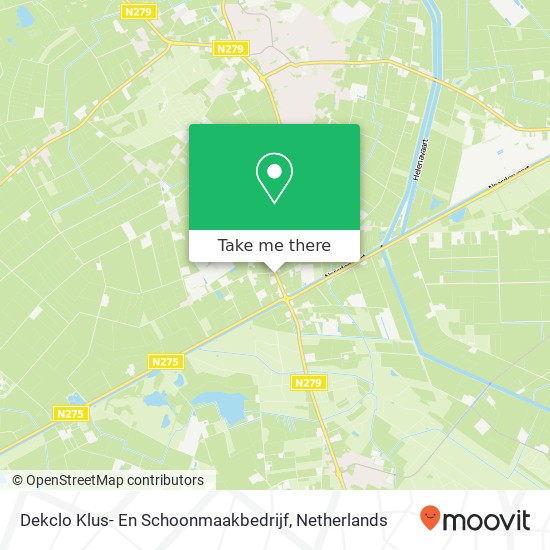 Dekclo Klus- En Schoonmaakbedrijf map