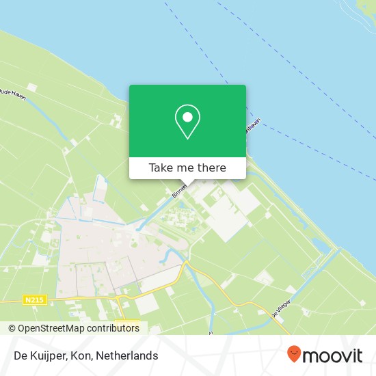 De Kuijper, Kon map