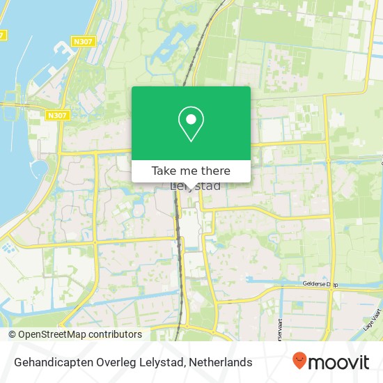 Gehandicapten Overleg Lelystad map