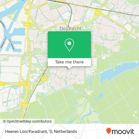 Heeren Loo/Kwadrant, 'S map