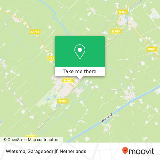 Wietsma, Garagebedrijf map