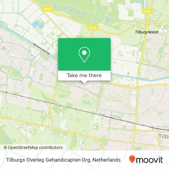 Tilburgs Overleg Gehandicapten Org map