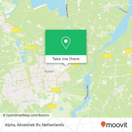 Alpha, Akoestiek Bv map