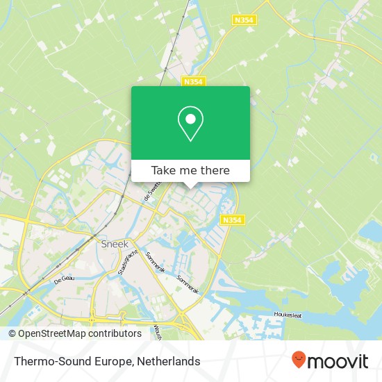 Thermo-Sound Europe map