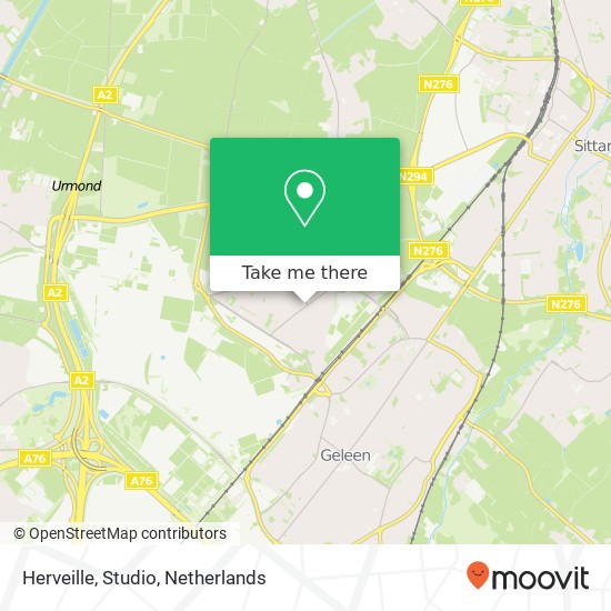 Herveille, Studio map