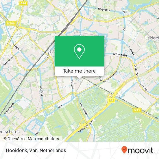 Hooidonk, Van map