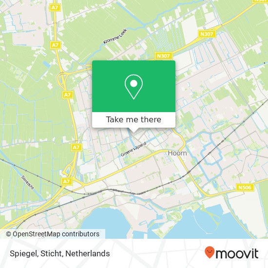 Spiegel, Sticht map