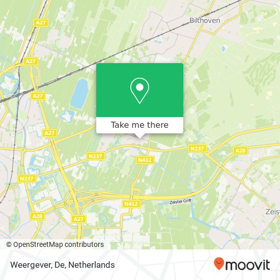 Weergever, De map