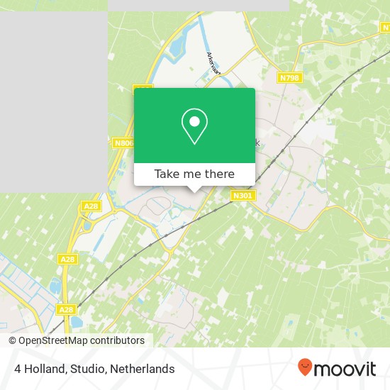 4 Holland, Studio map