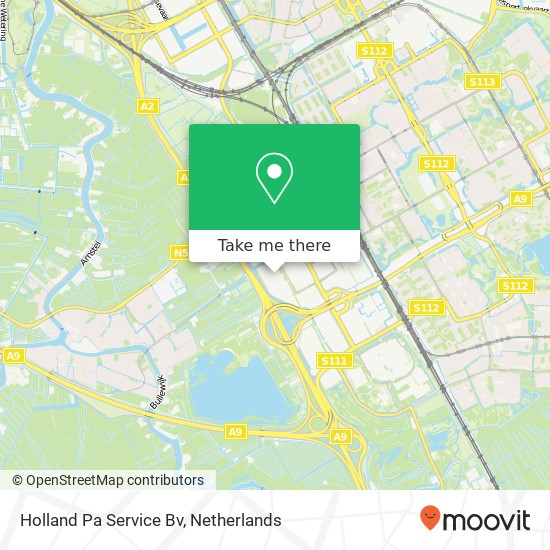 Holland Pa Service Bv Karte
