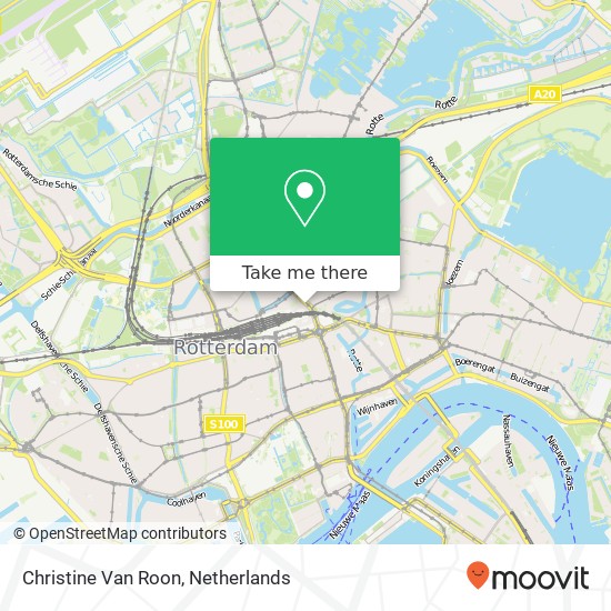 Christine Van Roon map