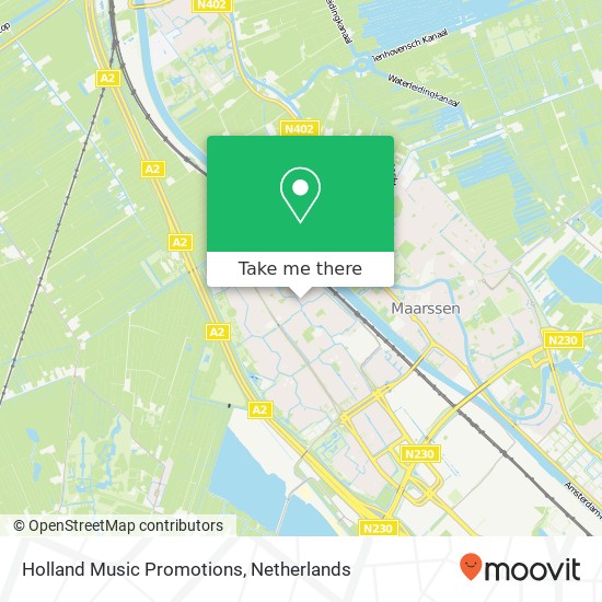 Holland Music Promotions map