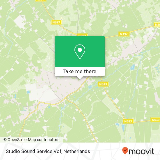 Studio Sound Service Vof map