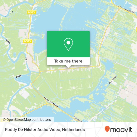 Roddy De Hilster Audio Video map