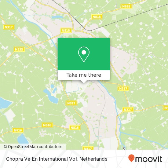 Chopra Ve-En International Vof Karte