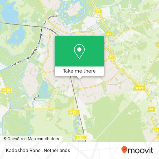 Kadoshop Ronel map