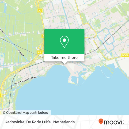 Kadowinkel De Rode Luifel map