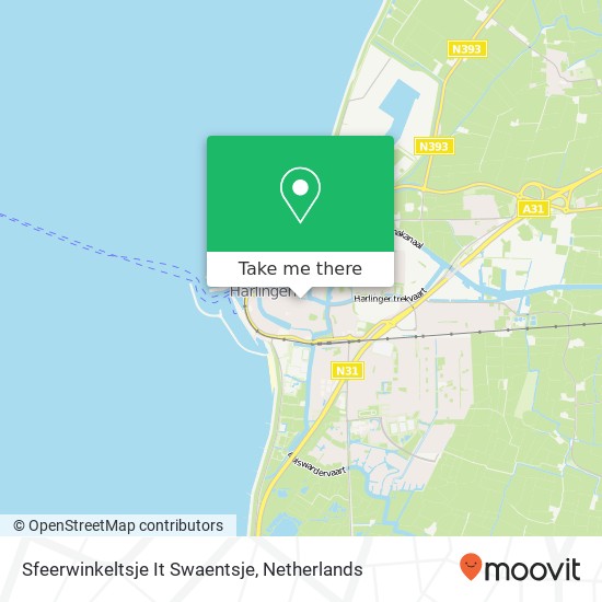 Sfeerwinkeltsje It Swaentsje map