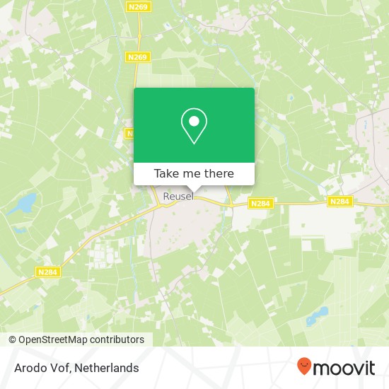 Arodo Vof map