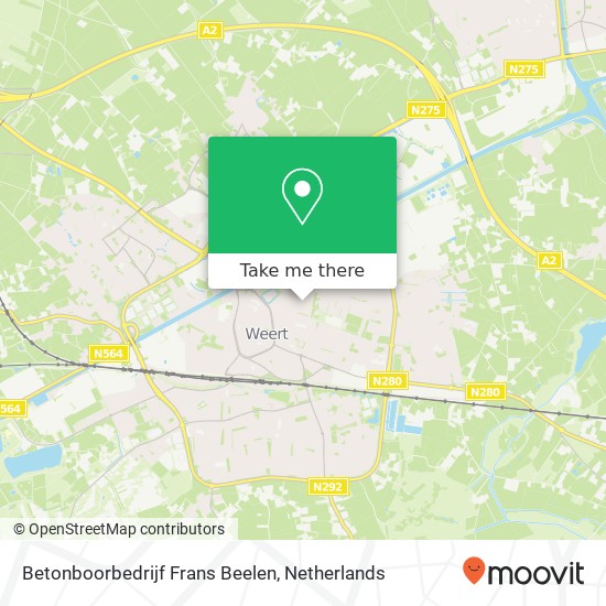 Betonboorbedrijf Frans Beelen map