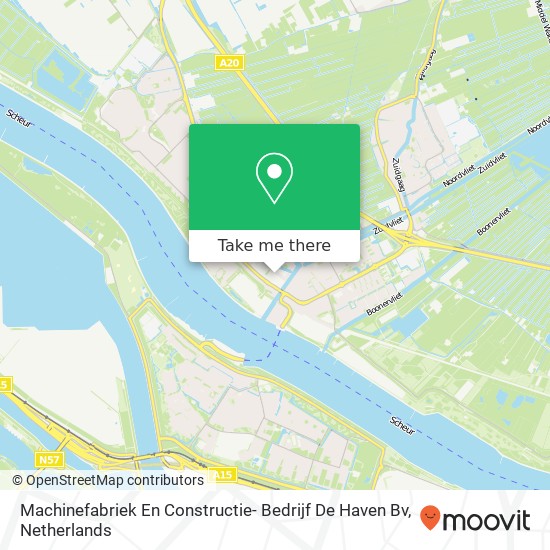 Machinefabriek En Constructie- Bedrijf De Haven Bv Karte