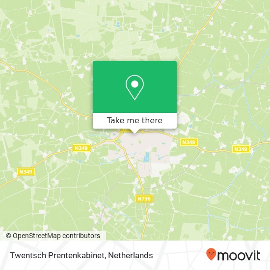 Twentsch Prentenkabinet map