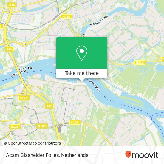 Acam Glashelder Folies map