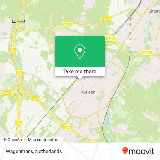 Wagenmans map