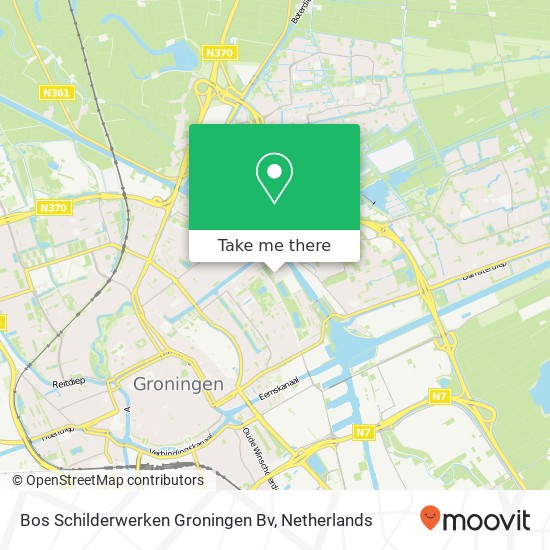 Bos Schilderwerken Groningen Bv map