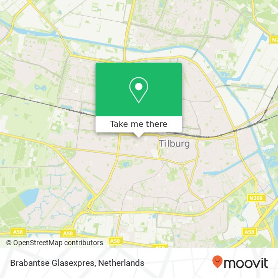 Brabantse Glasexpres Karte