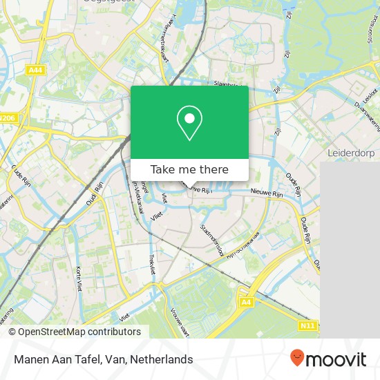 Manen Aan Tafel, Van map