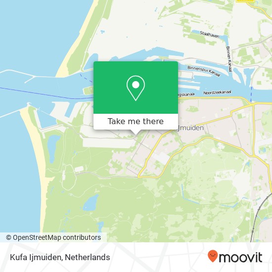 Kufa Ijmuiden map