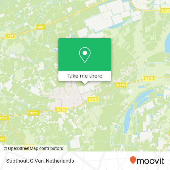 Stipthout, C Van map