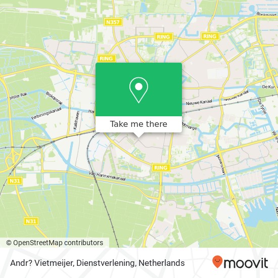 Andr? Vietmeijer, Dienstverlening map