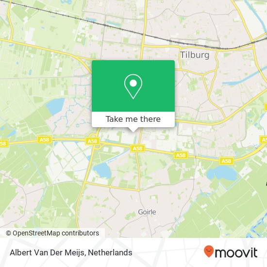 Albert Van Der Meijs map