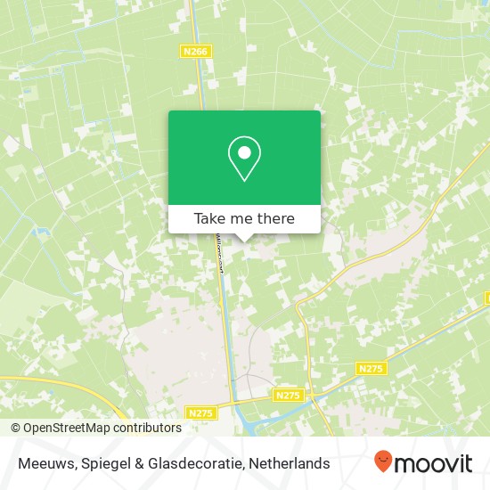 Meeuws, Spiegel & Glasdecoratie map