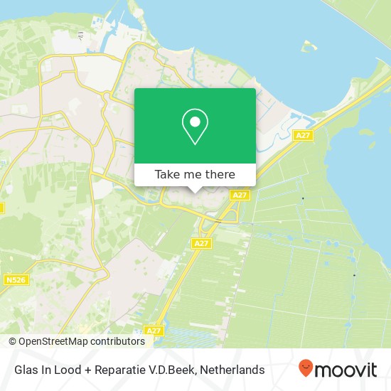 Glas In Lood + Reparatie V.D.Beek map