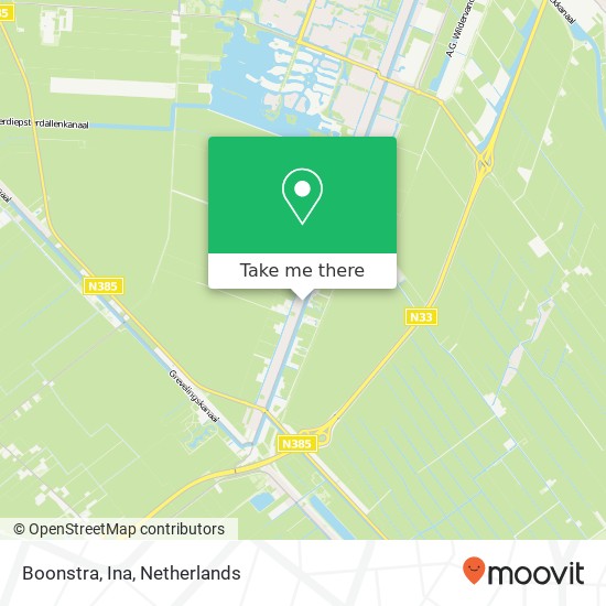 Boonstra, Ina map