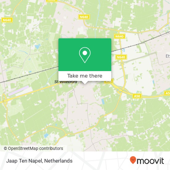 Jaap Ten Napel map