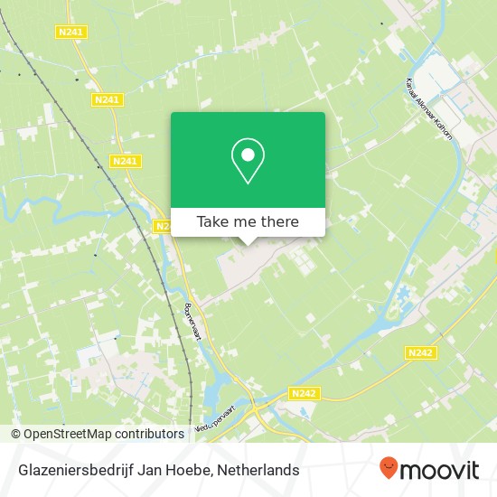 Glazeniersbedrijf Jan Hoebe map