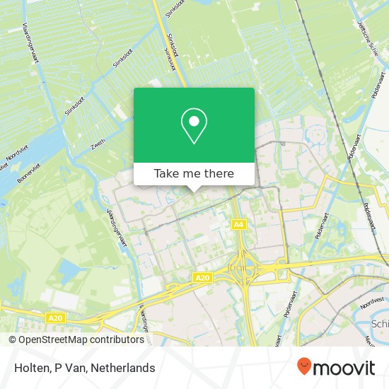 Holten, P Van map