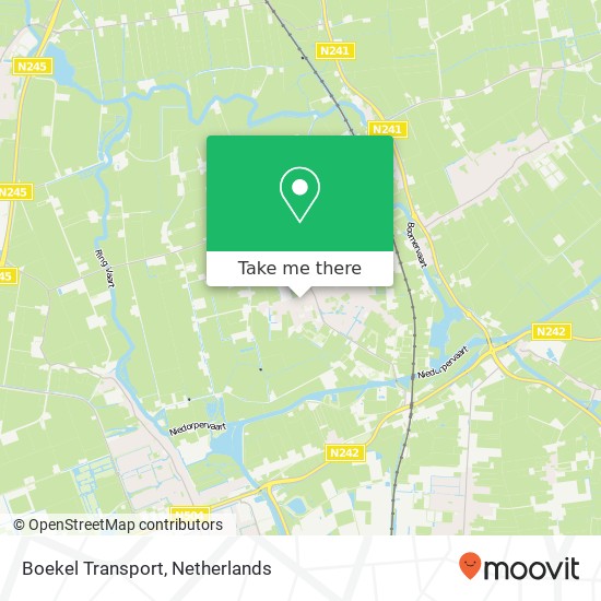 Boekel Transport map