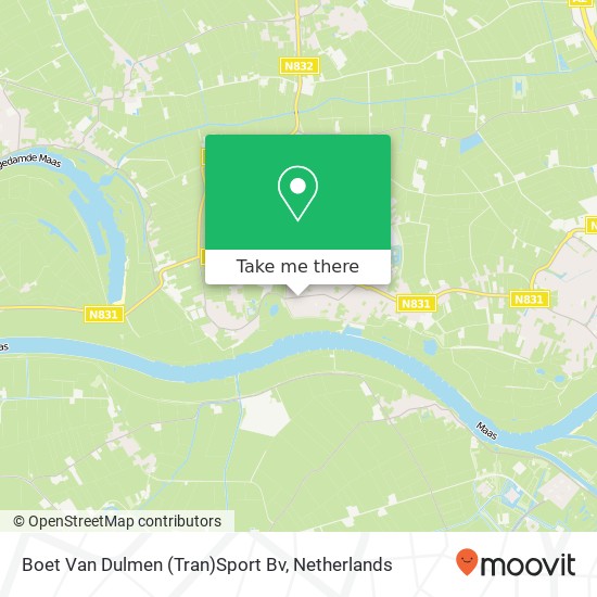 Boet Van Dulmen (Tran)Sport Bv map