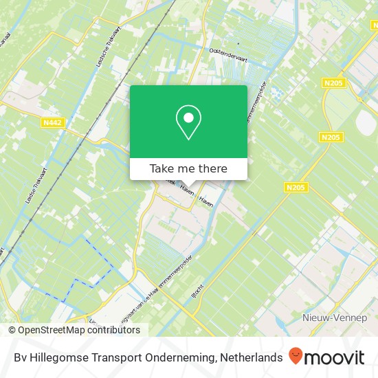 Bv Hillegomse Transport Onderneming Karte