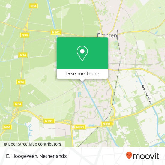 E. Hoogeveen map